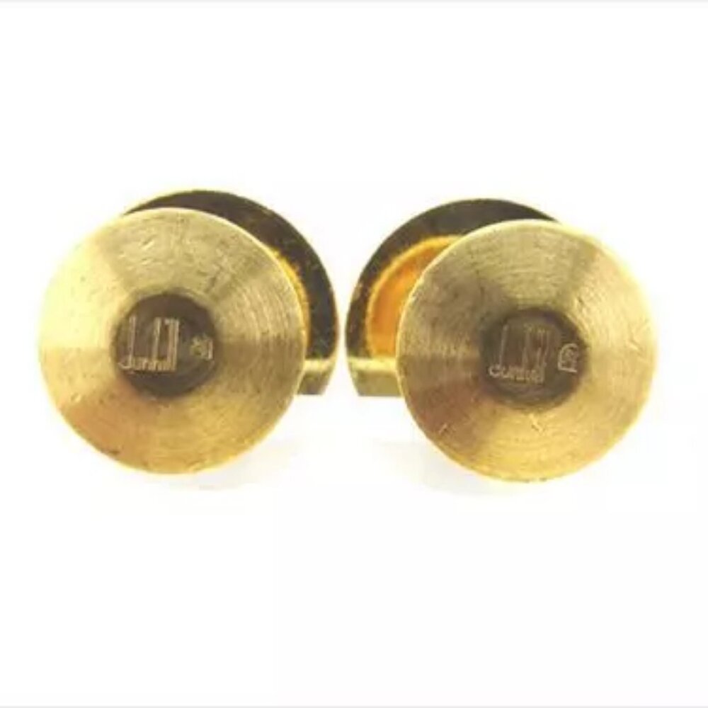Dunhill cuffs Gold White Gold hardware Mens Authentic - Picture 2 of 5